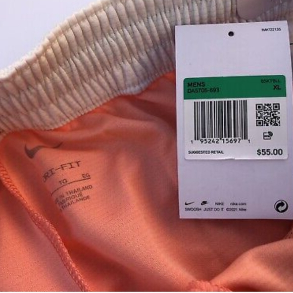 NWT Men's Nike Loose Fit Above Knee Dri-fit Shorts - Picture 3 of 14